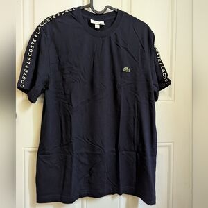 Lacoste Men's Medium Dark Blue Short Sleeve Tee
